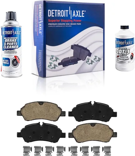 Miniatura 25 de Detroit Axle - Kit de freno trasero para Chevy GMC Silverado Sierra Suburban 1500 Yukon Tahoe Avalanche Cadillac Escalade Pinza de freno de disco