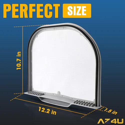 Miniatura 3 de Trampa de pantalla de filtro de pelusa para secadora que reemplaza para LG DLEX5101V DLEX5170W DLEX5680W DLEX7600WE DLEX5780VE DLEX7600KE DLEX5101W