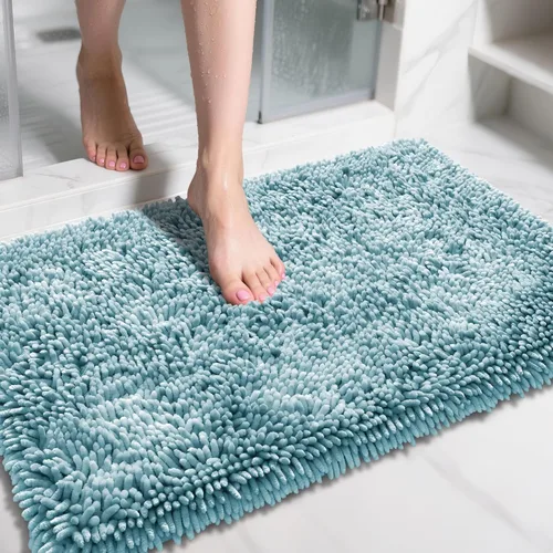 Miniatura 98 de Yimobra - Alfombra grande para baño antideslizante de 36x24 pulgadas, extra gruesa y suave, absorbente de felpilla, alfombras de baño lavables a