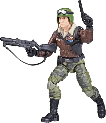 Miniatura 8 de G.I. Joe Serie Clasificada General Clayton Hawk Abernathy, Figura de Acción Coleccionable, 103, Figuras de Acción de 6 Pulgadas para Niños y Niñas