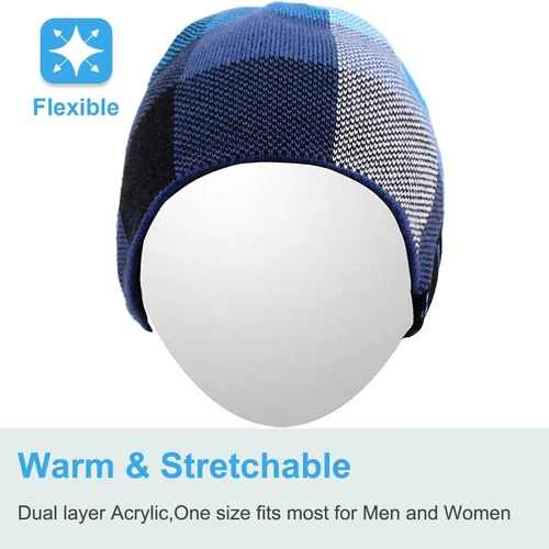 Miniatura 87 de Rotibox - Gorro inalámbrico con Bluetooth para deportes al aire libre, regalo de Navidad.