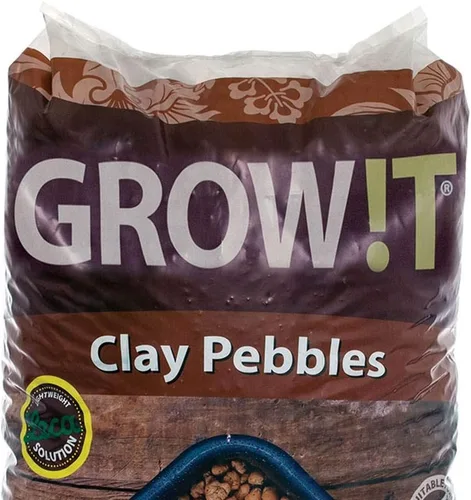 Miniatura 5 de GROW!T GMC40l - Piedrecillas de arcilla de 4mm a 16mm, Marrón, (Bolsa de 40 litros) - Hechas de arcilla 100% natural, Pueden ser utilizadas