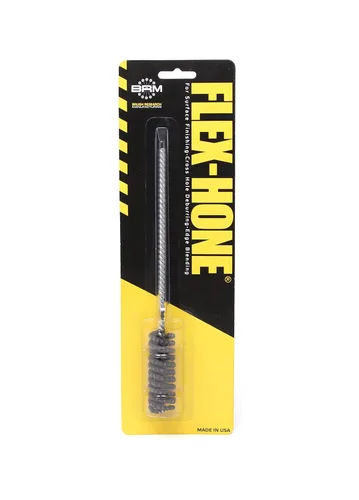 Miniatura 104 de Brush Research BC Flex Hone estándar para cilindros de freno, hidráulica y guías de válvulas, óxido de aluminio, 1-1/8 pulgadas de diámetro, grano