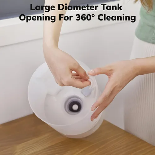 Miniatura 3 de YOGIN Humidificadores para Dormitorio Habitación Grande, Llenado Superior 2.5L Humidificadores Ultrasónicos de Niebla Fría para Guardería de Bebé