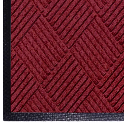Miniatura 9 de Tapete antideslizante Andersen, fibra de polipropileno diamante clásico, para suelo interior o exterior. Caucho SBR, 3/8 in de grosor., Bluestone, 1