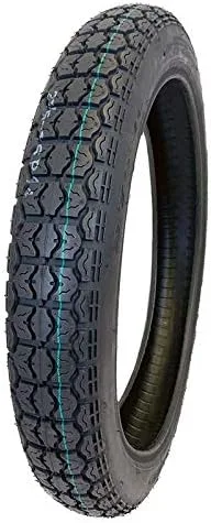 MMG - Neumático para motocicleta 2.75-16 delantero o trasero con hilo dual para carretera/fuera de carretera (P44)