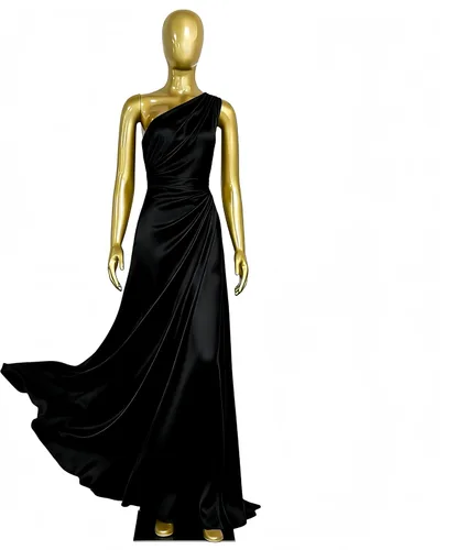 Maniquí de cuerpo completo femenino de oro brillante de 70.8 pulgadas con brazos desmontables giratorios de 360°, base de metal resistente, forma de