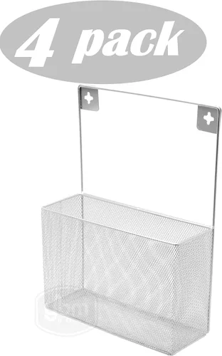 Miniatura 6 de YBM HOME Organizador de malla plateada para despensa, tamaño de estante envolvente 10 1/2 x 14 1/2 x 4 pulgadas 1154 (1)