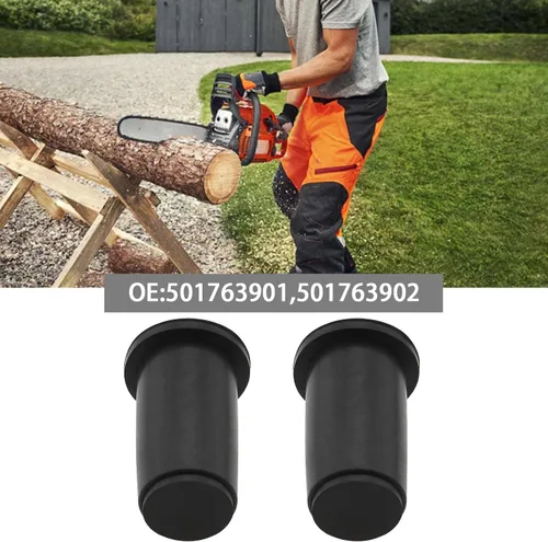 Miniatura 2 de 4 piezas de repuesto de montaje antivibración para motosierra 501763901 501763902 compatible con Husqvarna 50 51 55 Montaje de amortiguación