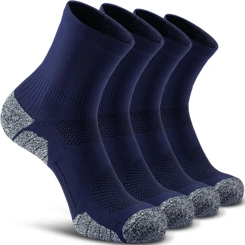 Miniatura 22 de CWVLC Calcetines deportivos de compresión acolchados para hombres y mujeres