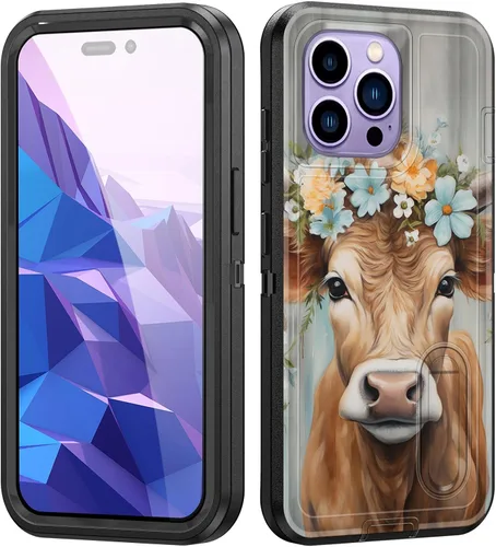 Miniatura 21 de Funda para iPhone Air con soporte integrado, a prueba de golpes, polvo y caídas, 3 capas, grado militar, funda protectora para iPhone Air de 6.5