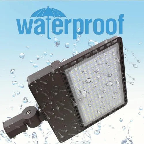 Miniatura 5 de Luz de estacionamiento LED al aire libre de 200 W con accesorio deslizante, 5000K luz diurna 28000LM 750W HPS/HID equivalente, UL comercial LED