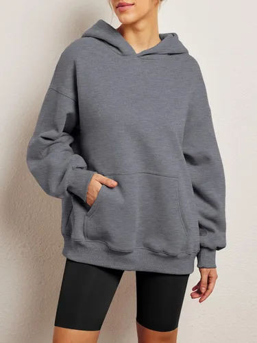 Miniatura 3 de AUTOMET Womens Oversized Sweatshirts Fleece Hoodies Long Sleeve Shirts Pullover Fall Clothes with Pocket