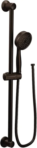 Miniatura 2 de Moen Eco-Performance - Cabezal de ducha de mano desmontable de bronce aceitado con manguera de 69 pulgadas de largo con barra deslizante de 24 Oil