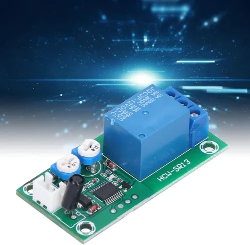 Miniatura 9 de Módulo de sensor de vibración, DC 12V Sensibilidad Interruptor de retardo de tiempo DIY alta sensibilidad Módulo de alarma