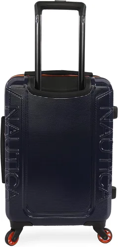 Miniatura 4 de Nautica Equipaje giratorio de abedul rígido Azul marinonaranja Maleta giratoria rígida de abedul