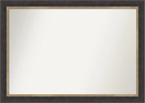 Miniatura 81 de Amanti Art Espejo personalizado, espejo de baño negro Astor, espejo de pared o espejo de tocador de baño sobre el fregadero (25 x 25 pulgadas)