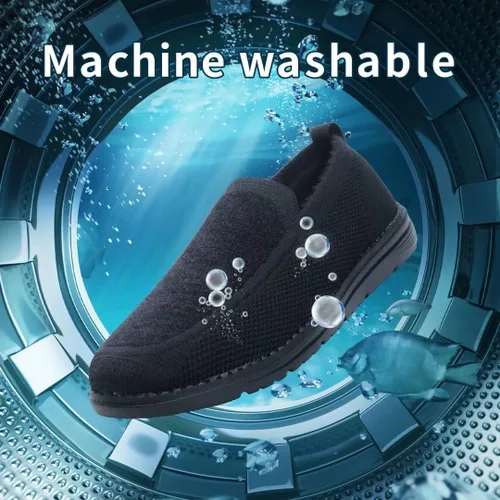 Miniatura 7 de 1TAZERO Mocasines sin cordones para hombre con plantillas de soporte de arco, zapatos casuales para hombre para fascitis plantar