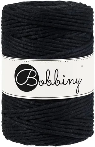 Miniatura 9 de Bobbiny Cordón de macramé XXL de 0.197 in de una sola capa (aguamarina), 108 yardas/330 pies (100% algodón reciclado)