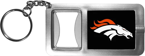 Miniatura 25 de Siskiyou Sports NFL unisex-adult Flashlight Key Chain With Bottle Opener