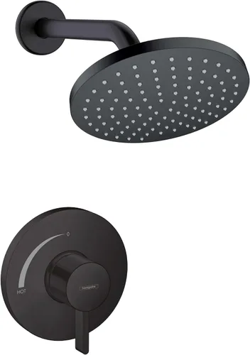 Miniatura 6 de hansgrohe Vernis Blend 04953820 - Juego de ducha de 1.75 GPM, 1 pulverizador, acabado de ducha completo en níquel cepillado, 04953820