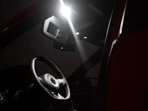 Miniatura 5 de iJDMTOY Kit de luces LED completas de 3W con acabado gris, luz de lectura de mapa para el techo, ajuste OEM, compatible con Volkswagen MK4 Golf R32