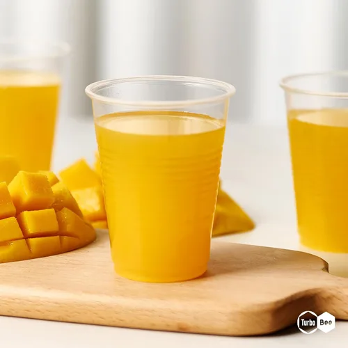Miniatura 8 de Turbo Bee Paquete de 500 vasos de plástico desechables de 9 onzas, resistentes al calor y seguros para alimentos para bebidas calientes/frías