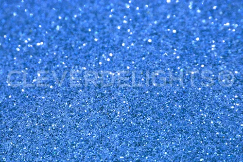 Miniatura 3 de CleverDelights Paquete de 10 hojas de espuma con purpurina de 8 x 12 pulgadas, color azul, hojas grandes autoadhesivas para manualidades, 8 x 12