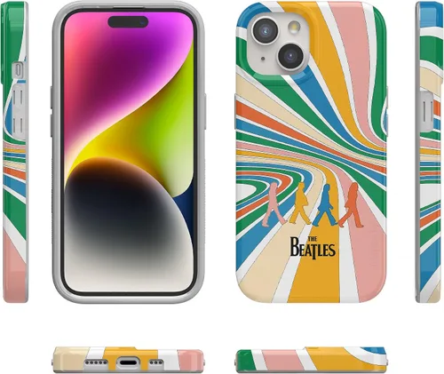 Miniatura 8 de Estuche Casely para iPhone 15 Beatles Come Together Abbey Road Estuche Clásico Compatible con MagSafe Reunirse The Beatles Abbey Road