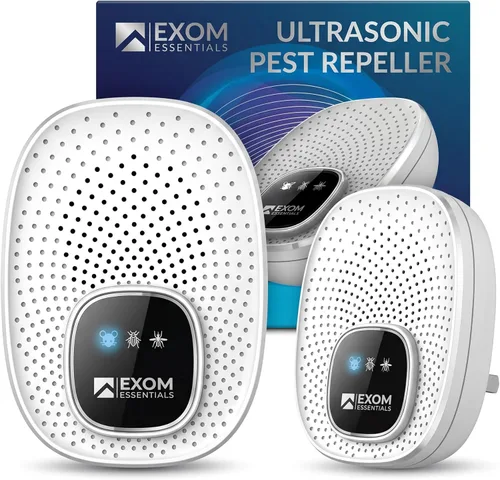 T-25, repelente ultrasónico de control de plagas, electrónico y ultrasonido, repelente enchufable para interiores, deshazte de roedores, ratones,