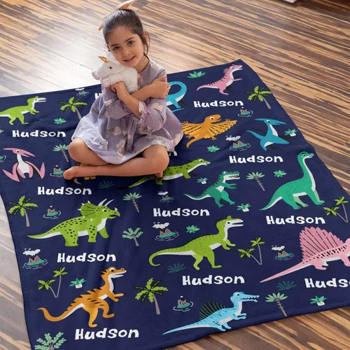 Miniatura 77 de Artsadd Manta de bebé personalizada para niños y niñas con nombre, manta personalizada con nombre de bebé con patrón de unicornio, manta