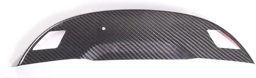 Miniatura 3 de Cubierta de base de espejo retrovisor para interior de automóvil compatible con Chevrolet Corvette C7 Stingray 2014-2019 fibra de carbono real, 1