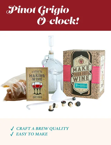 Miniatura 2 de Craft A Brew Kit Making Home – Fácil preparación para principiantes con ingredientes y suministros – Experiencia definitiva para la cerveza de vino