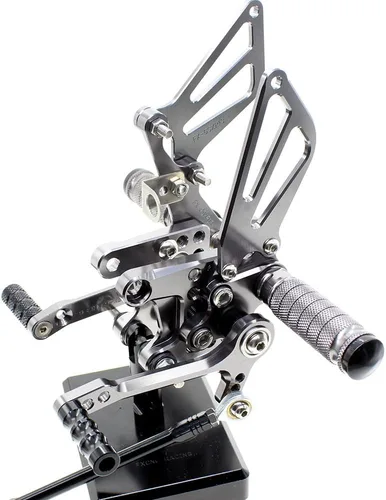 Miniatura 9 de PROCNC Estriberas traseras de aluminio para motocicleta Reposapiés Estriberas traseras Apoyapiés Compatible con Suzuki GSXR1000 2000 2001 2002 2003