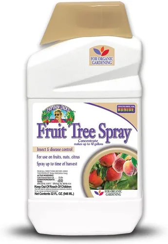 Bonide Captain Jack's - Spray para árboles frutales, concentrado de 32 onzas, espray para control de insectos y enfermedades para jardinería orgánica