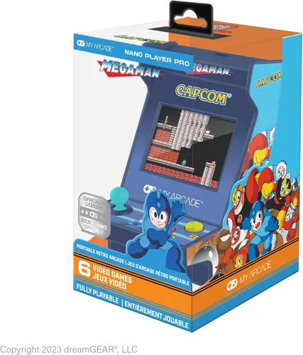 Miniatura 11 de My Arcade Super Street Fighter II Nano Player Pro: 2 Games in 1, 4.8" Video Game Collectible
