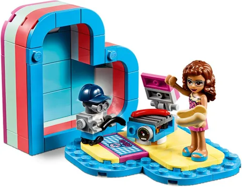 Miniatura 6 de LEGO Friends Olivia's Summer Heart Box 41387 Kit de construcción, nuevo 2019 (93 piezas)