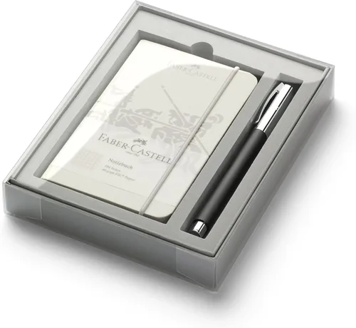 Miniatura 5 de Faber-Castell Ambition - Pluma estilográfica, color negro rombo - mediano