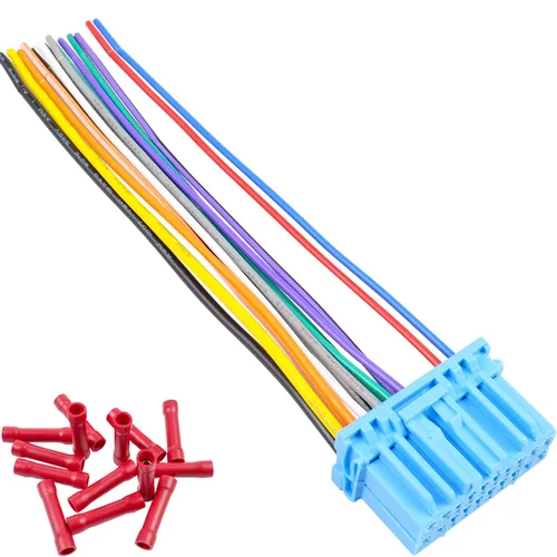 Miniatura 7 de Adaptador de arnés de cableado de radio femenino, reemplazo del conector de arnés de cable estéreo para automóvil para Acura 2001-2005 y Honda