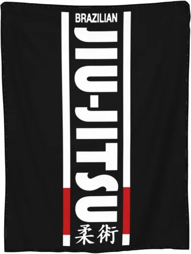 Miniatura 4 de Jiu Jitsu - Manta de franela suave y mullida para sofá, cálida y decorativa