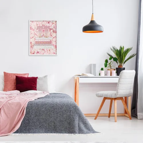 Miniatura 2 de Stupell Industries La moda rosa cura con libros glamorosos y detalles de rosas, diseño de Amanda Greenwood - Arte de pared enmarcado en blanco, 24 x