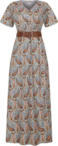 Miniatura 4 de FQZWONG Vestidos para mujer 2023 para vacaciones en la playa, casual, elegante, de manga corta, sexy, para fiesta, club, vestido de salida
