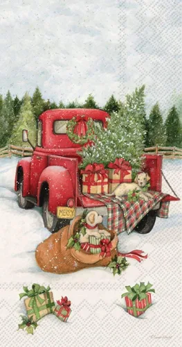 Miniatura 11 de Ideal Home Range Servilletas de papel de Navidad, 3 capas, 20 unidades, 5" x 5", Ángeles Grace - Gris ANGEL'S GRACE Cóctel gris