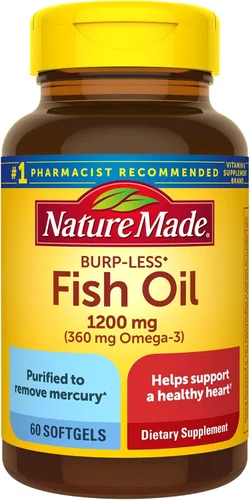 Miniatura 11 de Nature Made Burp Less Ultra Omega 3 Suplementos de Aceite de Pescado, 1400mg de Aceite de Pescado Omega 3 como Ésteres de Etilo para Apoyo a