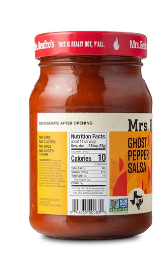 Miniatura 2 de Mrs. Renfro's Salsa de pimienta fantasma, 16 oz (paquete de 2)