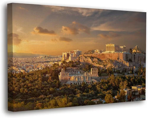 Miniatura 29 de SpiritualHands Lienzo decorativo para pared, diseño de lugares famosos del patrimonio mundial, carteles enmarcados escénicos, paisajes modernos, 03
