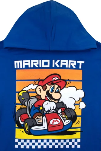 Miniatura 3 de Nintendo Super Mario - Paquete de 2 sudaderas con capucha y camiseta para niños Super Mario con capucha