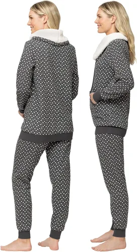 Miniatura 2 de PajamaGram Womens Pajama Sets - Winter Pajamas For Women, Shearling Rollneck