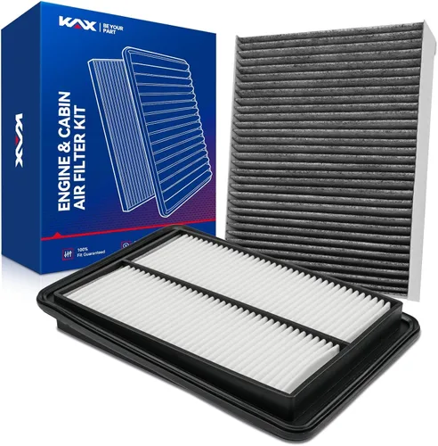 Miniatura 22 de KAX Kit de filtro de aire de motor y cabina, repuesto para Nissan Altima 2002-2006, Sentra 2000-2006, Murano 03-07, Maxima 2004-2008; INFINITI G35