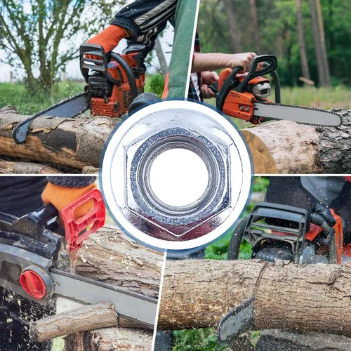 Miniatura 7 de Kit de tuercas de barra 10 piezas para Echo CS-400 Husqvarna 55, 455, 460 Rancher Motosierra Brida Tornillo